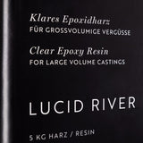 Lucid River - Glasklares Epoxid Gieß Harz inkl. Härter