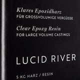 Lucid River - Glasklares Epoxid Gieß Harz inkl. Härter